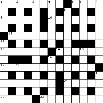 Daily Crossword on Mouseover For Answers Or Click The Answers